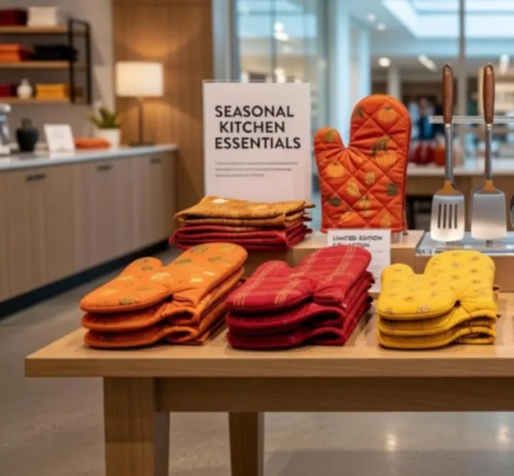 Sezonowa ekspozycja akcesoriów kuchennych