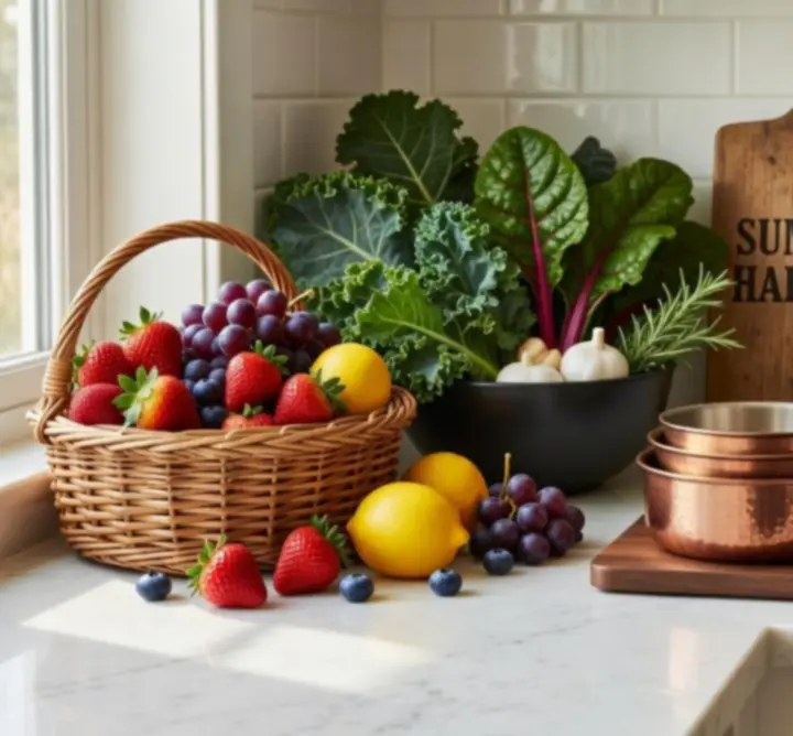 Sezonowe inspiracje kuchenne z dopasowanymi produktami